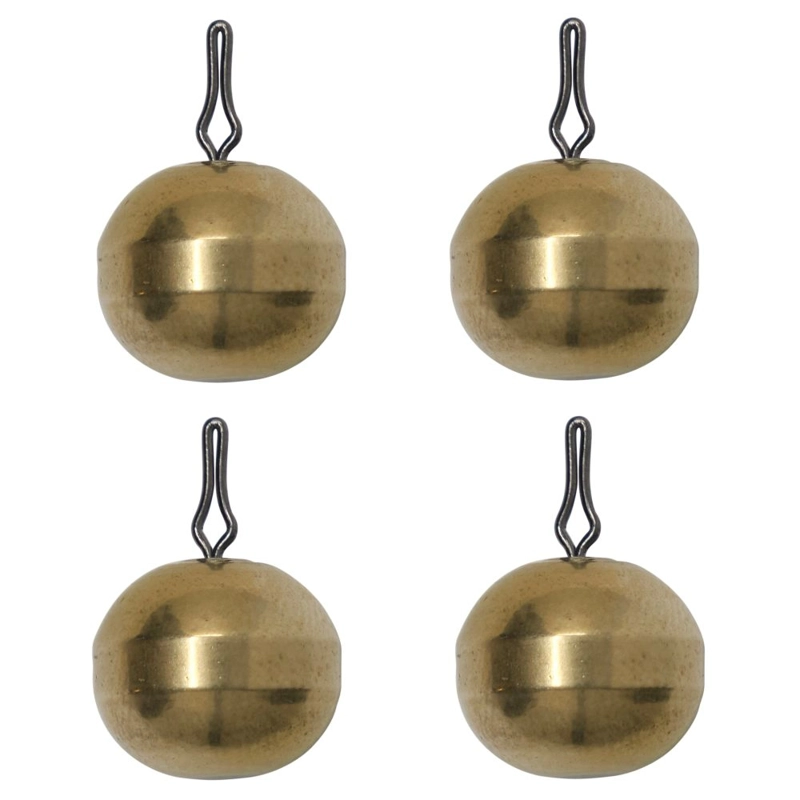 HTO Brass Round Dropshot Weights